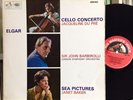 ELGAR Cello Concerto JACQUELINE DU PRE BARBIROLLI LSO ASD 644 ED1 S/C UK NM