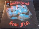 MOTORHEAD Iron Fist LP 2022 Black/Blue Vinyl RECORD LP Album Metal Punk colored