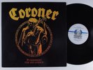CORONER Punishment For Decadence NOISE INTERNATIONAL LP w/ lyric sheet insert n