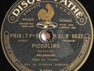 Jacques Thibaud : Piccolino / Thaïs (Solo de Violon) DISQUE 78 RPM PATHE 9522