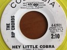 The Rip Chords - Hey Little Cobra YELLOW VINYL PROMO Columbia 42921 - 1963 VG+