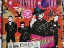 AUTOGRAPHED CULTURE CLUB LIVE IN WEMBLEY PINK VINYL BOY GEORGE SIGNED VINYL LP