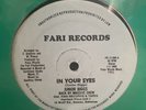 JUNIOR BIGGS MASSIVE CREW IN YOUR EYES/FUTURE DUB FARI RECORD 1988 REGGAE SEALED