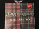 Lagwagon Double Plaidinum Clear with Yellow Vinyl Fat Wreck Store Edition NOFX