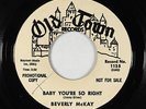 Northern Soul 45 - Beverly McKay - Baby You're So Right - Old Town - mp3