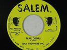 Northern/Sweet Soul 45 - Soul Brothers Inc. - Tear Drops - Salem - NM mp3 rare