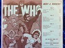 The WHO Mods & Rockers Vinyl LP Double Album NYC & San Fran 1973 & 1974 120 min.