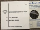 SXL 2057 Stereophonic Frequency Test Record W/B BBB  ..NM