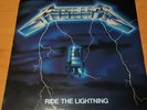 METALLICA - Ride The Lightning LP 1984 Megaforce Records