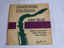 vinyle LP 33 tours Saxophone Colossus Sonny Rollins Esquire 32-045 Mono 1958 UK