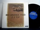 ZZ TOP LP  Rio Grande Mud 1972  Warner Brothers  vinyl