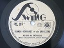 Django Reinhardt Mélodie au Crépuscule 78RPM Swing 166