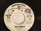 GRATEFUL DEAD - SUGAR MAGNOLIA / MR. CHARLIE, WB 766, PROMO 45 RPM, 1972, NM