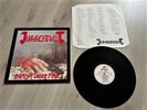 JUGGERNAUT - BAPTISM UNDER FIRE ORG 1.PRESS LP 1986 + OIS     WATCHTOWER,HELSTAR