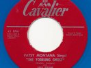 PATSY MONTANA & JACK WAYNE - Yodeling Ghost CAVALIER - Cool Country Bopper 45