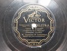 78 rpm M. SADOVSKAYA Soprano I Want to Go to Moscow NOVIKOV Victor 81774 RUSSIAN