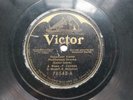 78 rpm Russian Duet MEDOFF/SOLOVIOVA with accordion and tambourine VICTOR 78542