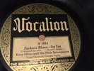 Blues King Oliver's Creole Jazz Band ‎– Vocalion Jackass Blues EX+ 1014 Georgia