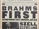 Brahms: Symphony No.1  Cleveland Orchestra Orchestra/George Szell  60162  M-