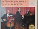 ROSTROPOVICH RICHTER Beethoven Complete Cello Piano Sonatas PHILIPS 2 LP BOX NM
