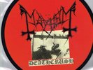 MAYHEM - DEATHCRUSH SWEDISH VINYL MANIACS OFFICIAL 2003 PICTURE DISC LP