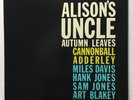 CANNONBALL ADDERLEY Alison's Uncle Blue Note 27001 NM/EX Japan ltd Miles Davis
