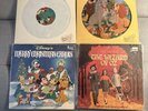 Disney Picture Disc lot: Christmas -Fox and the Hound-Lady and the Tramp- Wizard