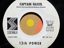psych garage 7” 13TH POWER I See A Change Captain Hassel HEAR Sidewalk Promo VG+