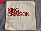 King Crimson Promo 45 with original sleeve