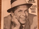 FRANK SINATRA MAGUIRE SISTERS EDDIE FISHER WE'D LOVE TO HAVE YOU LP ITALY IMPORT