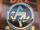 D.R.I. Crossover LP w/ Lyric Page 1987 Vinyl First Press Metal Blade Records