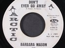 BARBARA MASON: i'm no good for you / don't ever go away ARCTIC 7