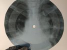 JOHNNY CASH BIG IRON X-Ray USSR Record Roentgen Bones Ribs Music Vinyl