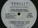 Rock Master Scott The Roof Is On Fire / Request Line RARE 80s Hip Hop NM+