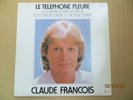 Claude Francois Le Téléphone Pleure Rare Canada 1975 LP Nobel NBL 606