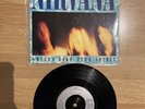 NIRVANA - Smells Like Teen Spirit RARE 1991 UK ORIGINAL GLOSSY PIC SLV 7”