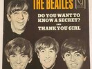 THE BEATLES 45 Pic Sleeve Only Do You Want To Know A Secret?/Thank You Girl VJ