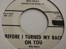 Northern Soul - Elmore Morris - Before I Turned My Back On You - W/Demo - US