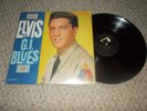 ELVIS PRESLEY GI BLUES ORG MONO ROCK N ROLL LP ON RCA VICTOR EX