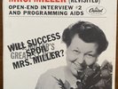 Mrs. Miller Revisited Open-Ended Interview Rare Promo Only Capitol Records 45