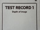 Various Artists Test Record 1 (Depth Of Image) Opus 3 79-00 Vinyl Record LP