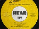 Obscure oH Lofi Country Bop Honky Tonk 45 JOE CANNONBALL LEWIS on LUNAR hear