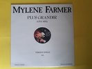 Mylène Farmer Plus grandir (live) Maxi 45 RPM 12 hors commerce 1990