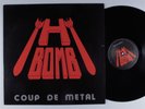H BOMB Coup De Metal RAVE-ON EP VG+ 45rpm holland w/ lyric sheet insert o
