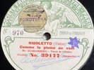 Mr Scaramberg : Rigoletto (Verdi) / Carmen (Bizet) DISQUE 78 RPM FONOTIPIA 970