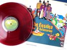 ORIGINAL 1969 RED VINYL THE BEATLES YELLOW SUBMARINE LP APPLE JAPAN RARE