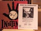 Moby Go Remixes test pressing with promo slick on Instinct 1991