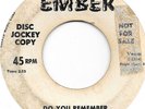 THE SKARLETTONES Do You Remember on Ember doo wop PROMO 45 HEAR