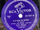 Elvis Presley Its Now Or Never/Make Me Know It 78rpm 10” Brazil Rare 1960 RCA