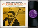 OLIVER NELSON Taking Care Of Business LP NEW JAZZ 8233 MONO Lem Winchester VG+